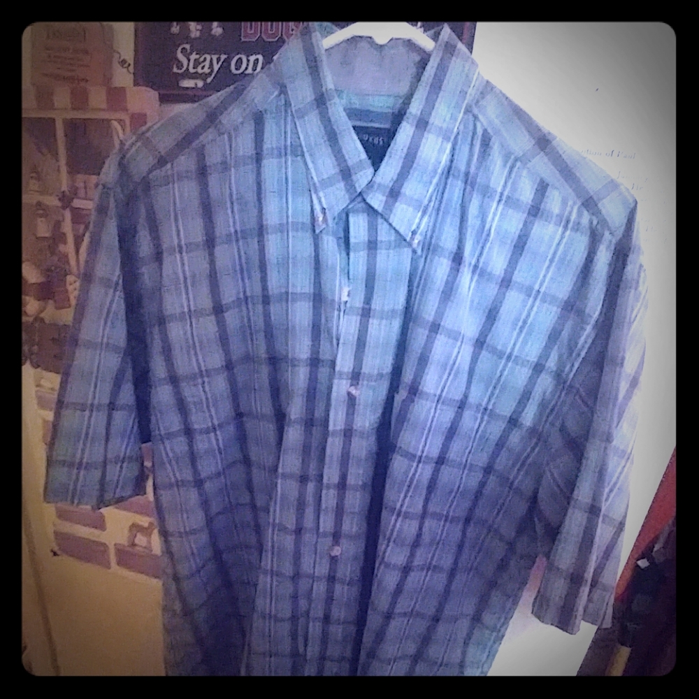 Men's button-down shirt